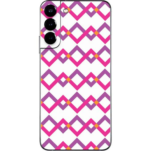 Chevron White Out Galaxy S22 Plus Skin